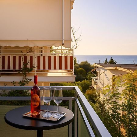 فيلا Avia Seaview Getaway - Konstantina'S Hidden Haven كالاماتا المظهر الخارجي الصورة